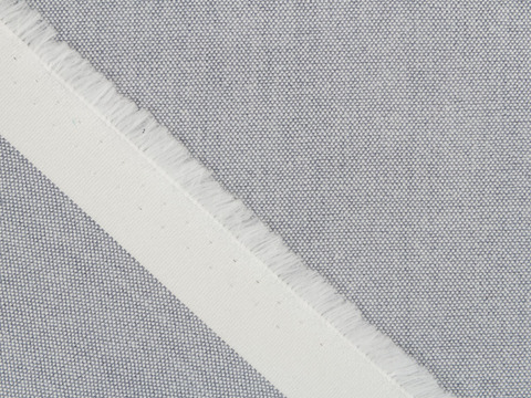 Серая ткань оксфорд из хлопка и полиэстера