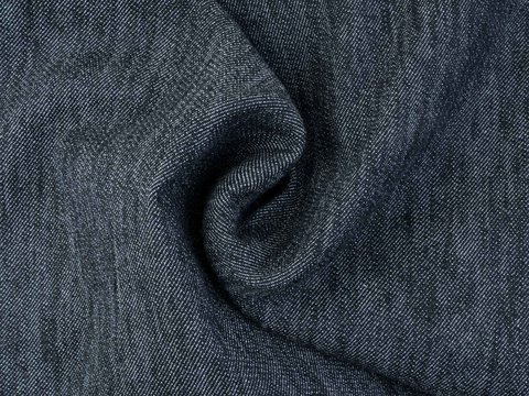 Ткань DENIM ARL LYC-C003(black raw)