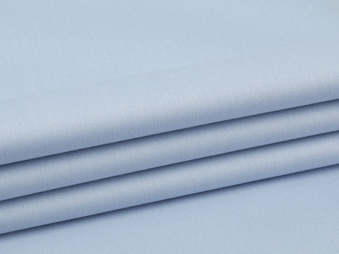 Поплин БЛЭКБЕРРИ из поливискозы - светло-голубой