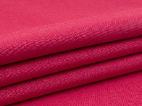 Поплин стрейч ЗАРАНО из поликоттона - красный