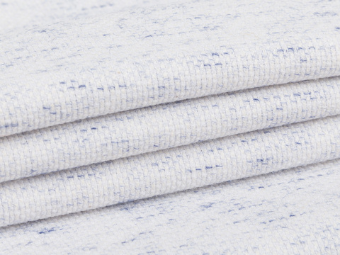 Светло-серая ткань из полиэстера хлопка и лайкры