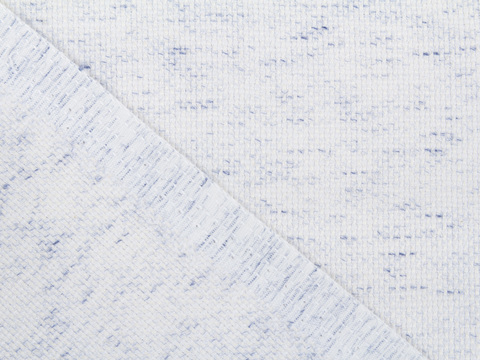 Светло-серая ткань из полиэстера хлопка и лайкры