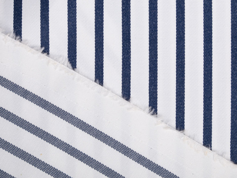 Полоска твил ЗАРАНО ГУД из поликоттона - синий