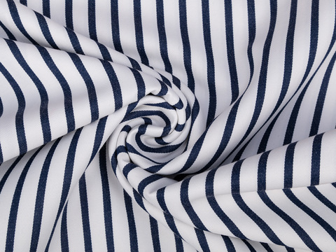 Полоска твил ЗАРАНО ГУД из поликоттона - синий