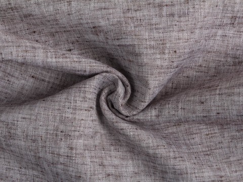 Пестротканая коричневая ткань из полиэстера и хлопка