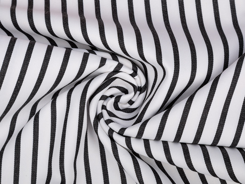 Полоска твил ЗАРАНО ГУД из поликоттона - черный