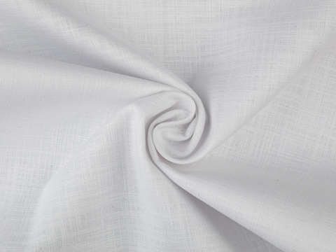 Имитация льна СЕШН ЛИНЕН из хлопка - белый