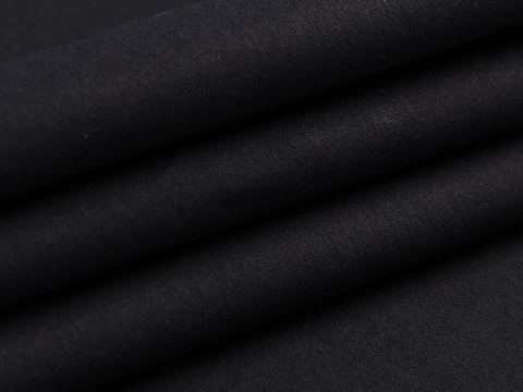 Поплин СУПЕР БОНД СИА из поликоттона - черный