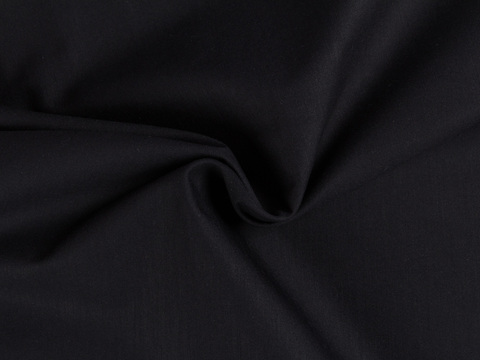 Поплин СУПЕР БОНД СИА из поликоттона - черный