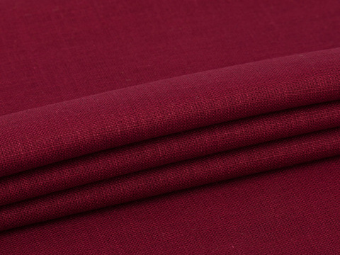 Имитация льна СЕШН ЛИНЕН из хлопка - винный