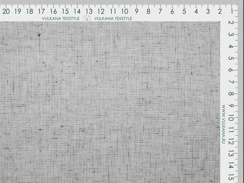 Светло-серая пестротканая ткань из хлопка и тенселя