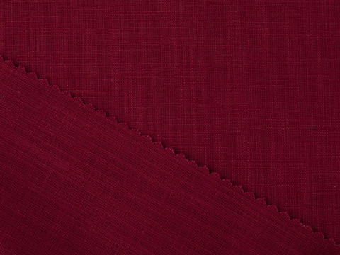 Имитация льна СЕШН ЛИНЕН из хлопка - винный