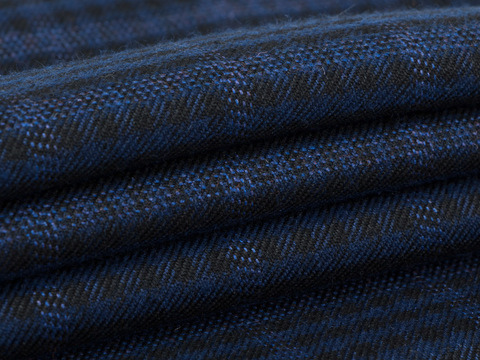 Ткань TWEED LIFE CHK-D88 C001(blue)