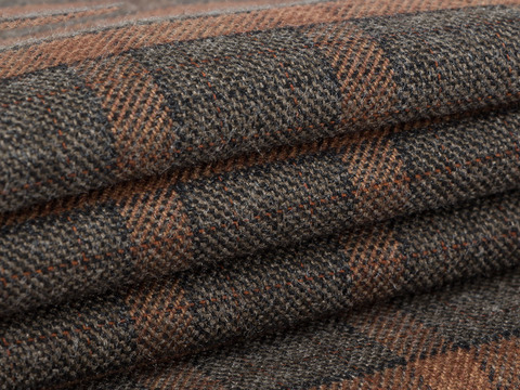 Ткань TWEED LIFE CHK-D03 C001(tan-olive)