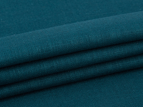 Имитация льна СЕШН ЛИНЕН из хлопка - изумрудный