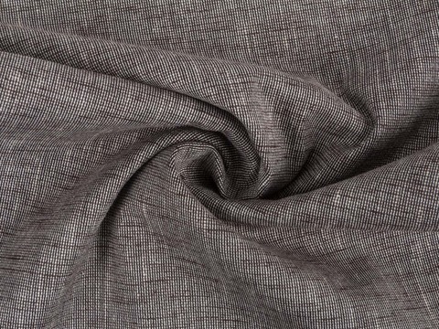 Пестротканая ткань кофейного цвета из полиэстера хлопка и лайкры