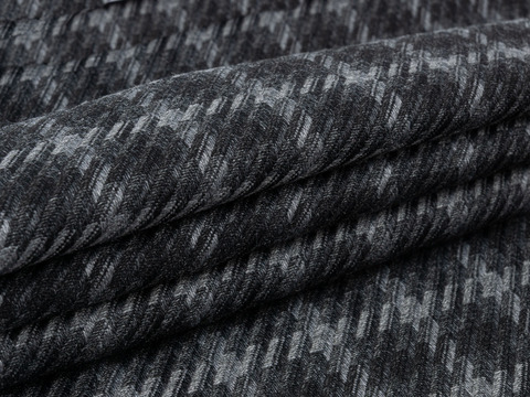 Ткань TUSSADS CHK-D03 C001(grey-black)