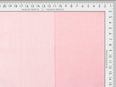 Пестротканая нежно-розовая ткань из хлопка и вискозы