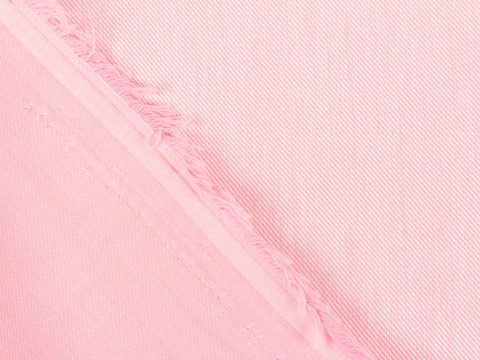 Пестротканая нежно-розовая ткань из хлопка и вискозы