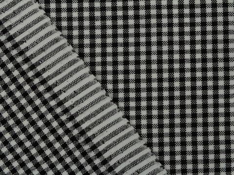 Клетка мелкая КУКС из поливискозы - черно-белый