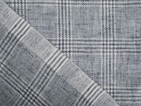 Костюмная клетка PACE из поливискозы - серый