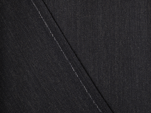 Твил полушерсть ЛАНА ЛЮКС - темно-серый