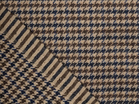 Ткань CHANEL CHK-D01 C001(tan-blue)