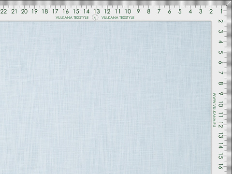 Хлопковая ткань нежно-голубого цвета под лён