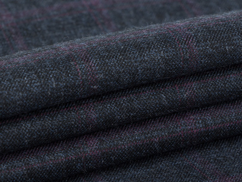 Ткань MILAN CHK-D54 C002(grey-wine)