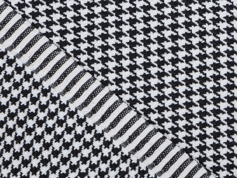 Ткань CHANEL CHK LYC-D01 C001(black-white)