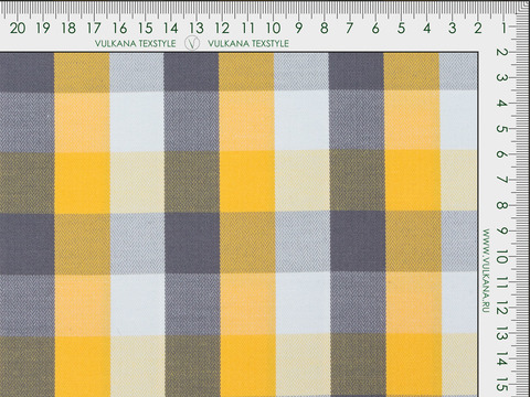 Ткань PETER PRO CHK-D01 C001(grey-yellow)