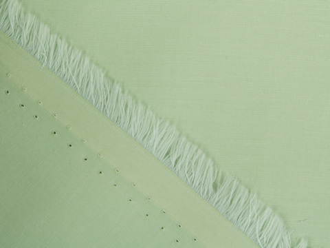 Поплин мятного цвета из хлопка и полиэстера