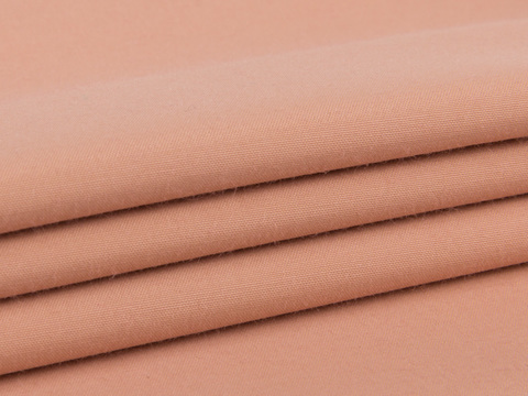 Поплин пыльно-розового цвета из хлопка и полиэстера