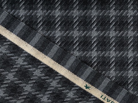 Ткань TUSSADS CHK-D03 C001(grey-black)
