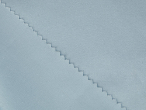 Сатин КРОМПТОН из хлопка - синий