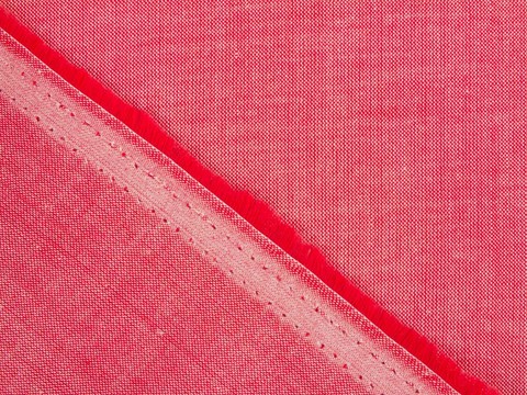 Имитация шелка МОДАЛ СИЛК хлопок с вискозой - красный