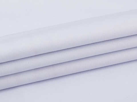 Поплин ЛАКИ ВАН из поливискозы - белый
