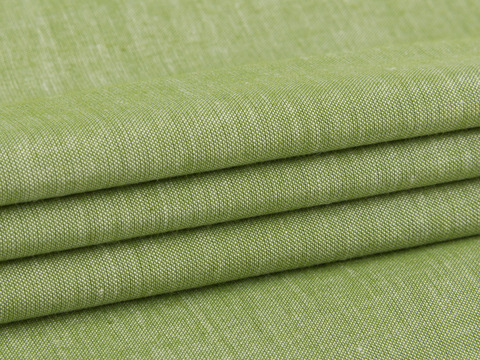 Лаймовая лёгкая ткань из хлопка и вискозы