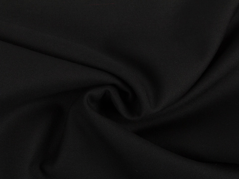 Костюмная поливискоза ТРОВИН - черный