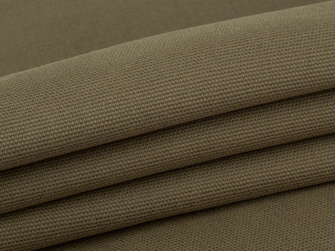 Ткань цвета оливкового хаки из хлопка