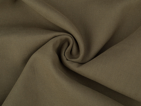 Ткань цвета оливкового хаки из хлопка
