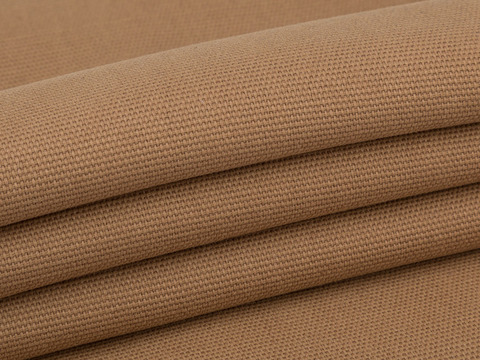 Ткань карамельного цвета из хлопка