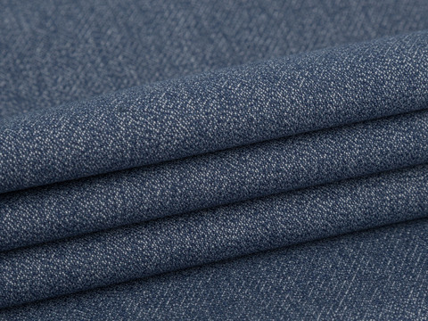 Имитация джинсы ЛЮНЕКС из поливискозы - синий