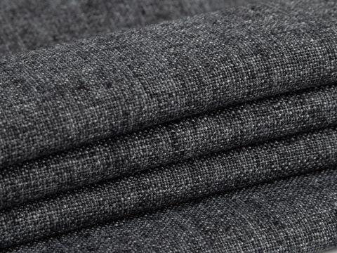 Имитация льна ЛИНЕН ЛЕГЕНД из поликоттона - серый