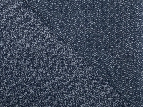 Имитация джинсы ЛЮНЕКС из поливискозы - синий