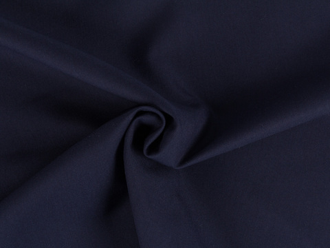 Поплин СУПЕР БОНД СИА из поликоттона - темно-синий