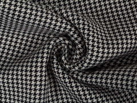 Ткань COOKS CHK-D03 C001(black-white)