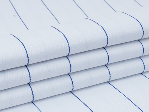 Ткань BUTTER BLENDS STP-D01 C001(white-blue)