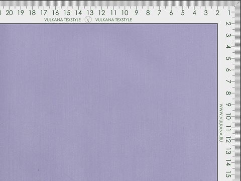 Однотонный лиловый поплин из полиэстера и вискозы