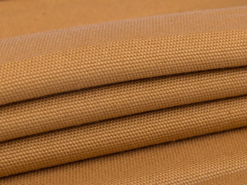 Ткань CANVAS COT PLN-C005(mustard)
